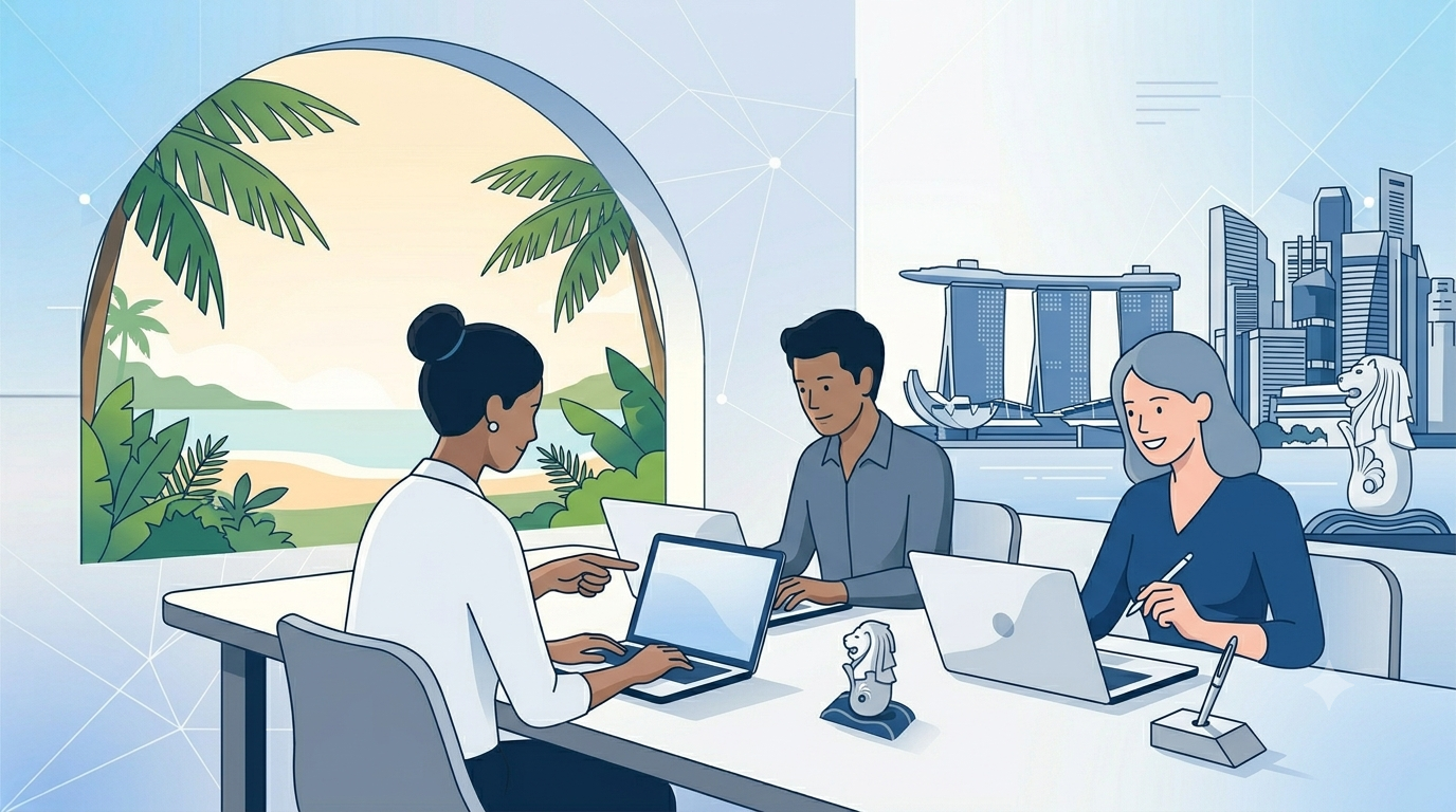 Company for freelancers and remote workers