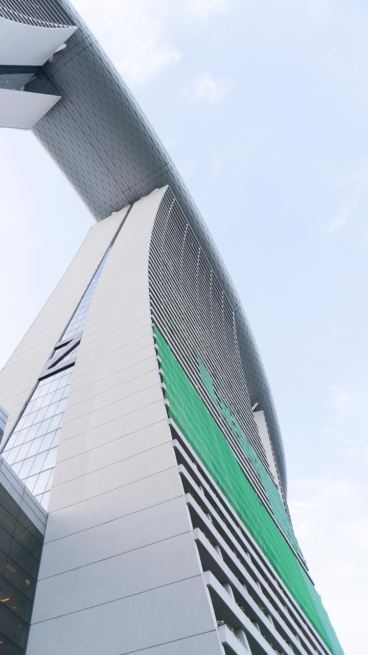 marina bay sands, singapore, architecture, city, building, urban, modern, skyscraper, landmark